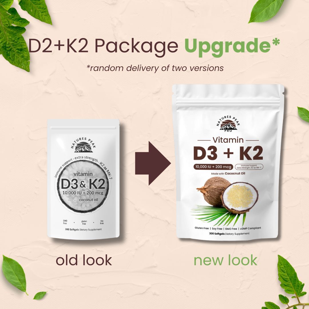 D3 + K2 (MK7) with Coconut Oil