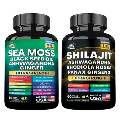 Sea Moss & Shilajit Bundle