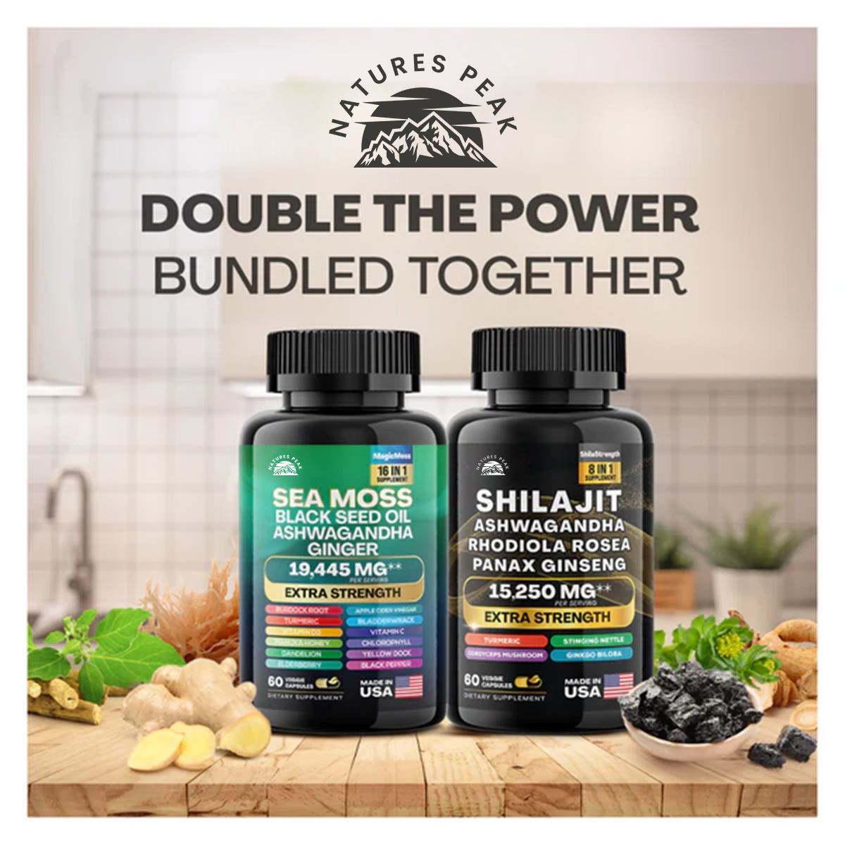 Sea Moss & Shilajit Bundle