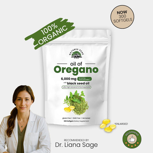 Oil of Oregano 2-in-1 with Black Seed Oil Softgels – 300 Count