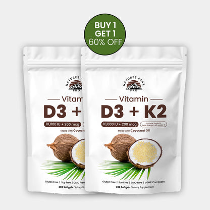 D3 + K2 (MK7) with Coconut Oil