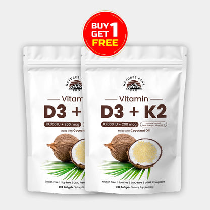 D3 + K2 (MK7) with Coconut Oil